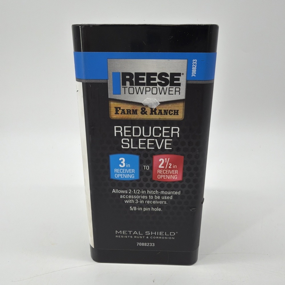 Reese 7088233 Trailer Reducer Sleeve from 3 in. to 2-1/2 in. NEW